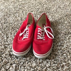 Red vans